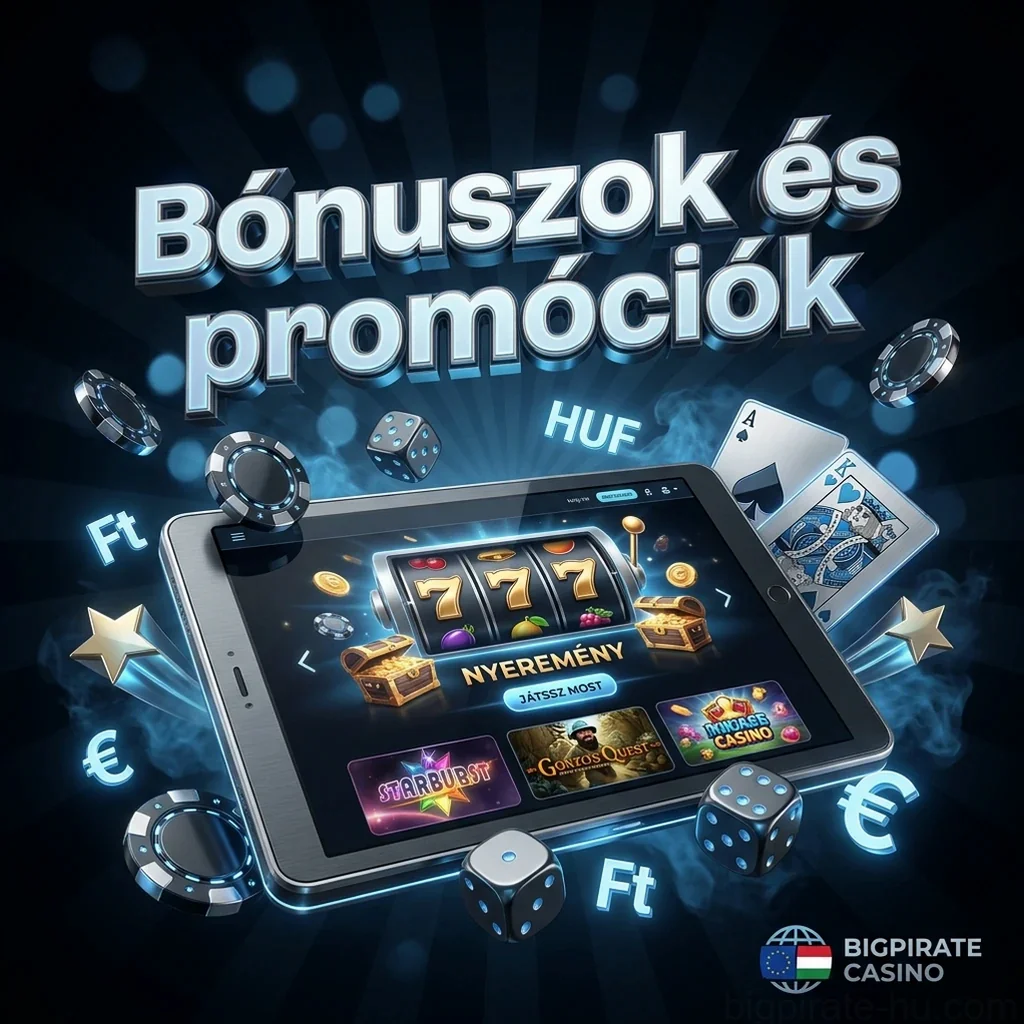 Bónuszok és promóciók